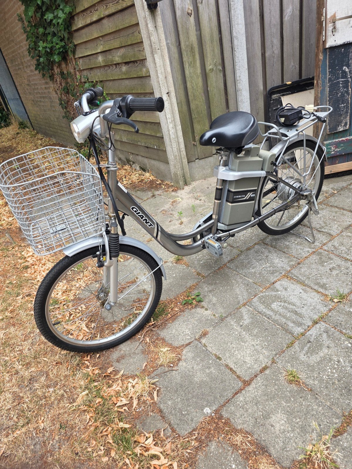 Te koop: Giant elektrische fiets met mand en oplader, Ophalen, Gebruikt, Giant, Minder dan 47 cm