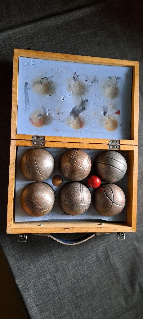 Jeu de boules ballen, Ophalen of Verzenden, Gebruikt