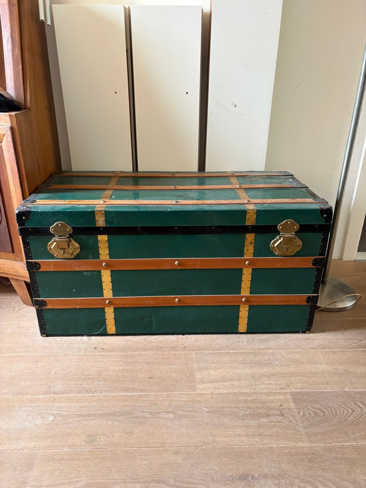 Mooie vintage Dekenkist, Ophalen, 50 – 75, Gebruikt, 50 tot 100 cm