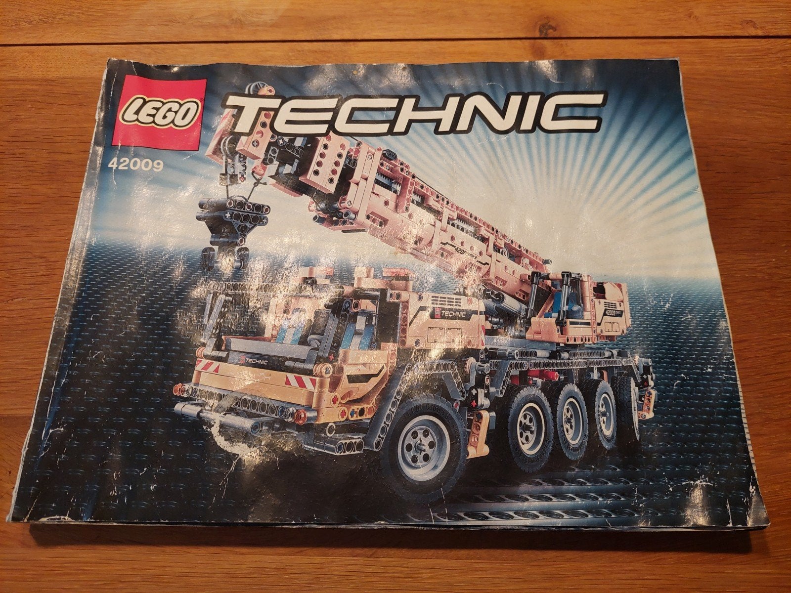 Lego Technic 42009 Mobiele Kraan MK II - Handleiding, Kinderen en Baby's, Speelgoed | Duplo en Lego, Gebruikt, Lego, Ophalen of Verzenden
