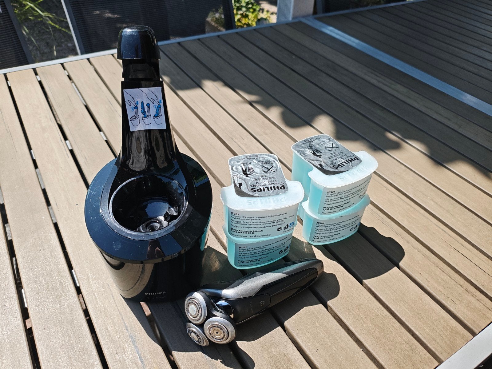 Philips SmartClean scheerapparaat., Ophalen of Verzenden, Zo goed als nieuw, Overige typen