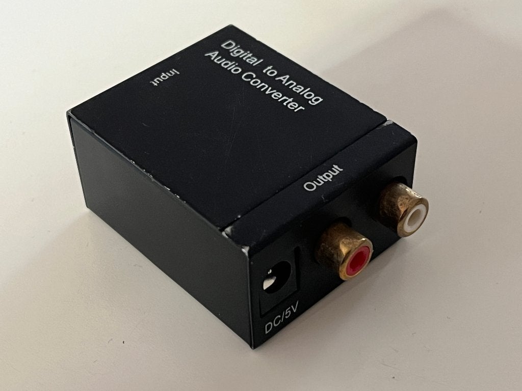 Digital to Analog Audio Converter, Ophalen of Verzenden, Gebruikt