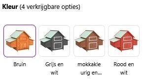 Kippenhok kippenren kippehok kipperen buiten GRATIS BEZORGD!, Kippenhok of Kippenren, Verzenden, Nieuw, Nvt