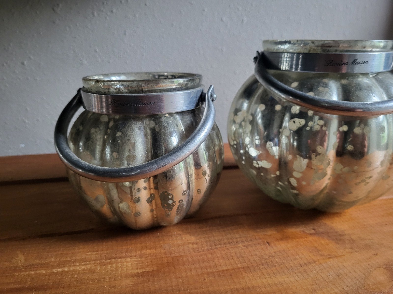 riviera maison pumpkin waxinelicht houders, Ophalen of Verzenden