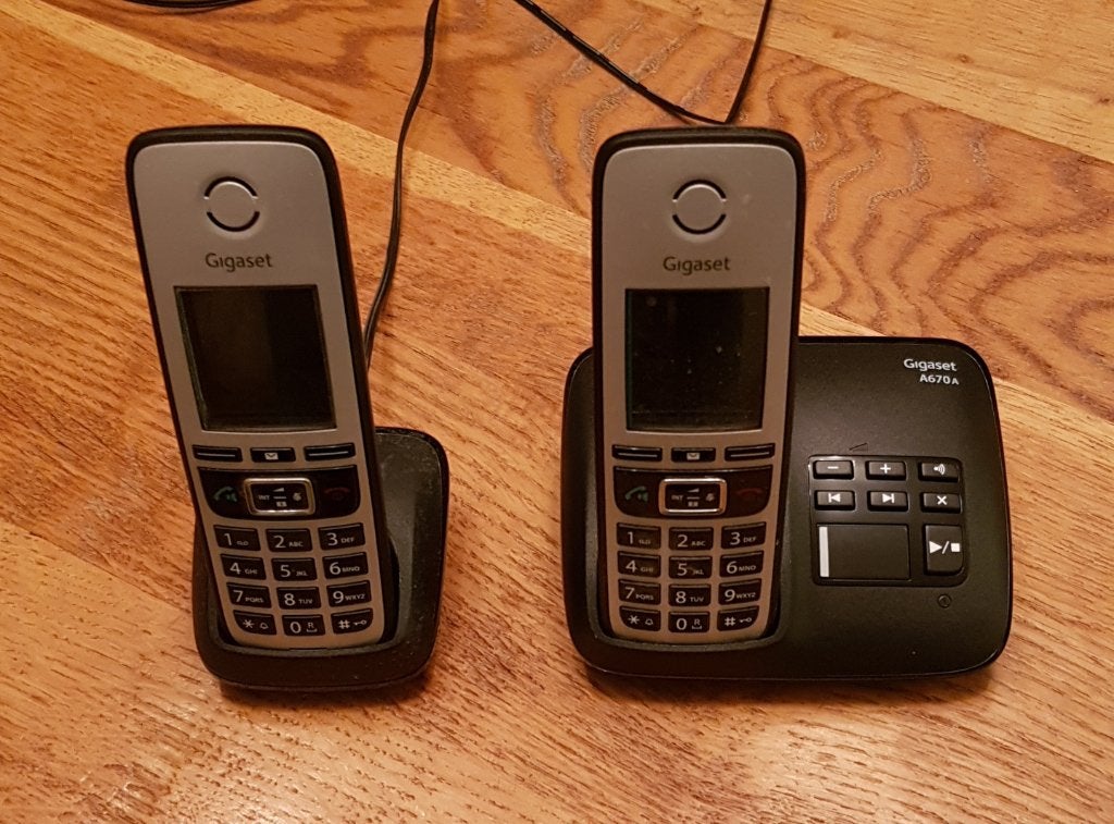 mobiele huistelefoon Siemens Gigaset, Telecommunicatie, Vaste telefoons | Handsets en Draadloos, Ophalen, Gebruikt, 1 handset