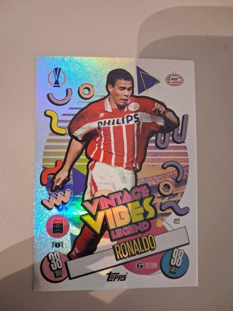 Topps Vinatge Vibes Legend Ronaldo Nazario R9 PSV, Verzenden, Nieuw, Buitenlandse clubs, Spelerskaart