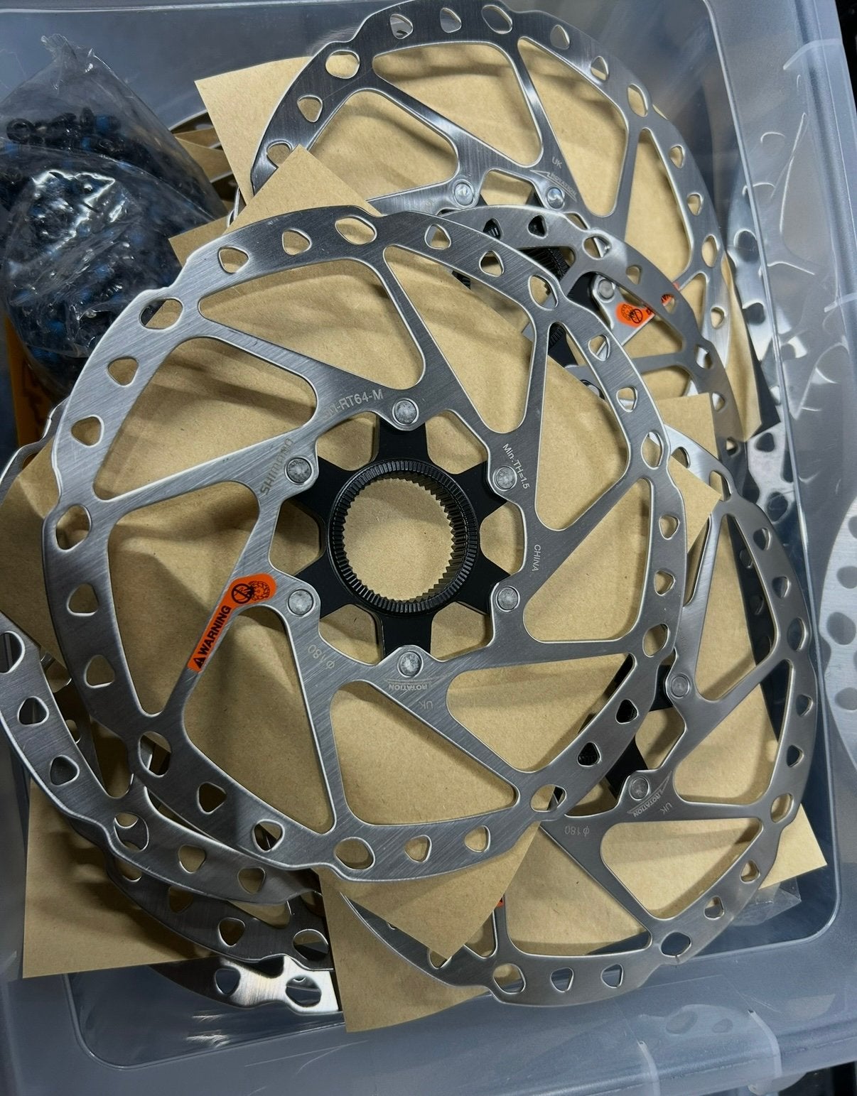 Shimano SM-RT64 Centerlock 180mm remschijf NIEUW remschijven, Ophalen