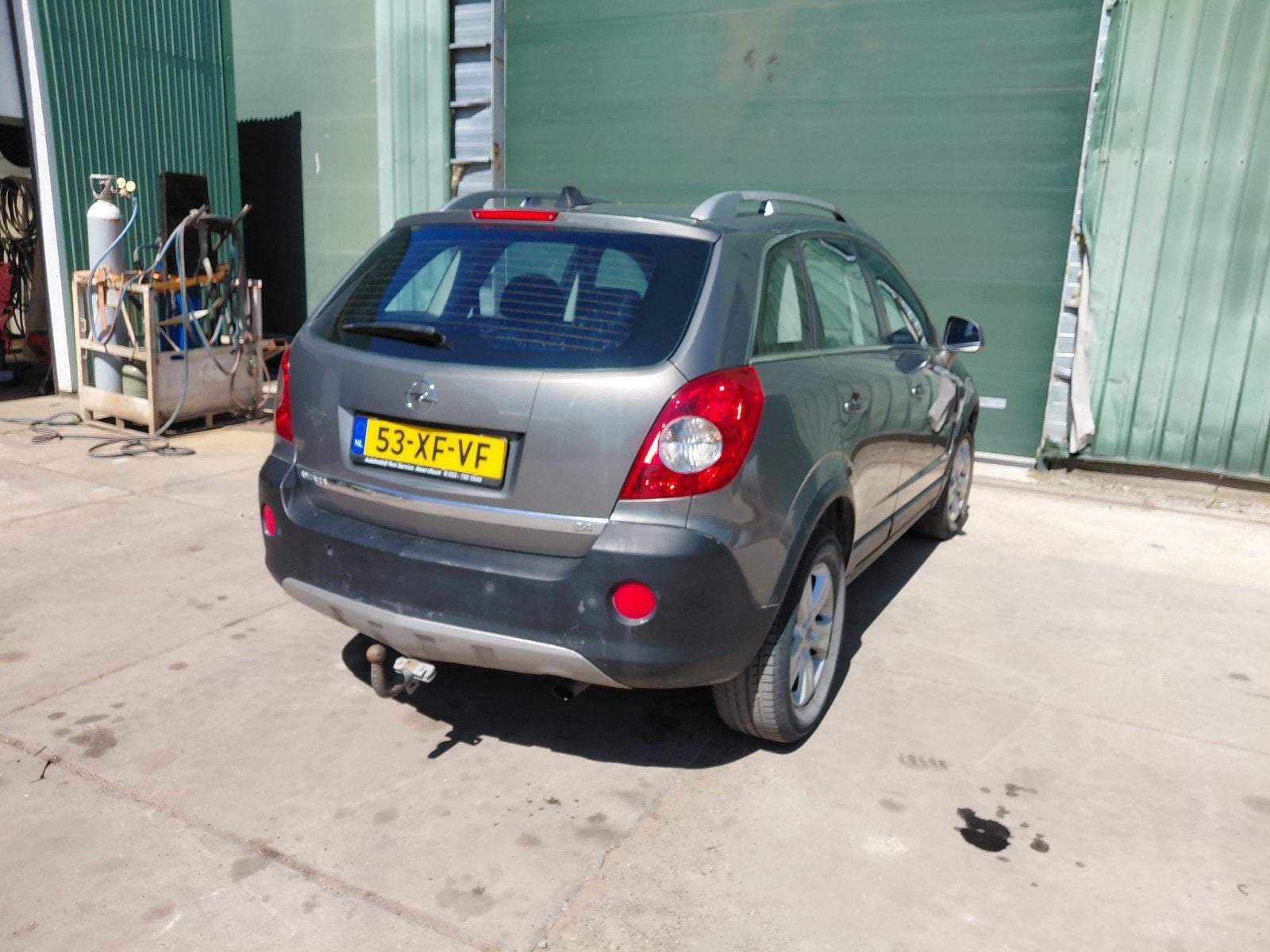 Opel Antara 2.4 16V 2007 Beige, Auto's, Opel, 4 cilinders, Beige, Bedrijf, Handgeschakeld