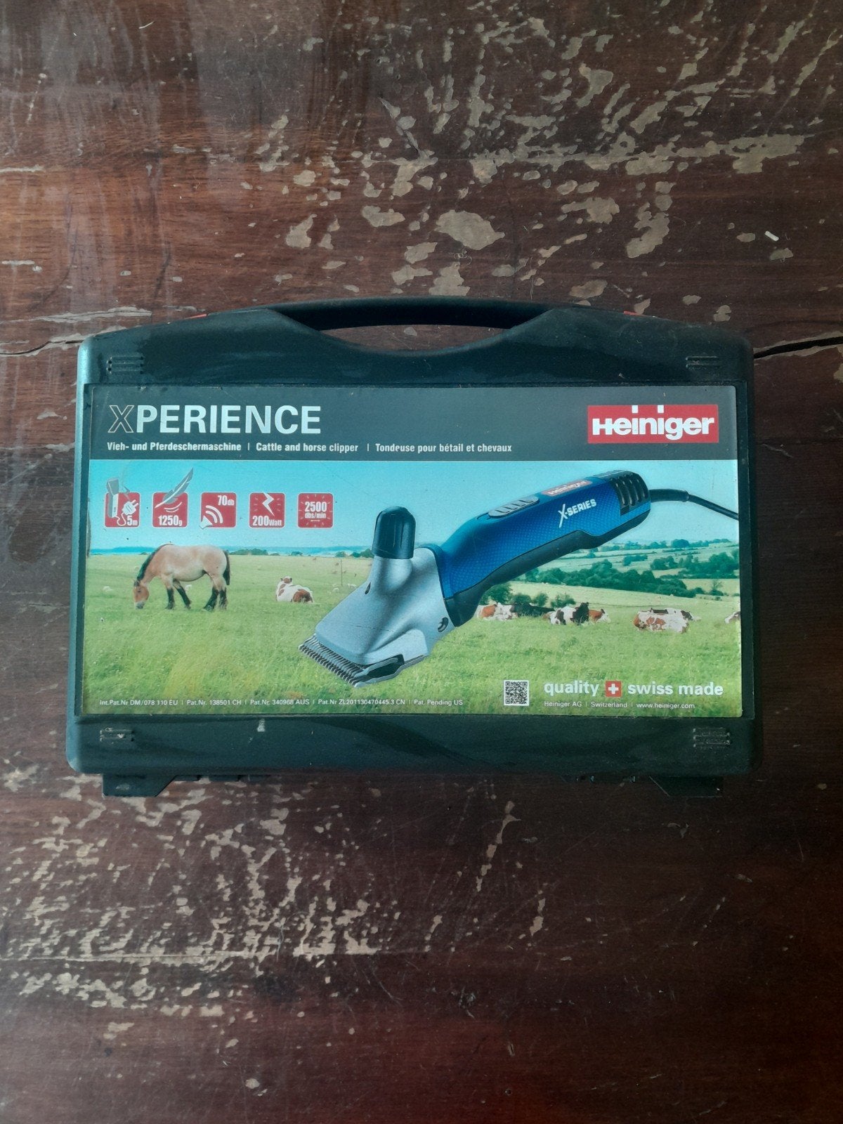 Xperience paarden en koeien scheermachine, Dieren en Toebehoren, Ophalen of Verzenden, Zo goed als nieuw