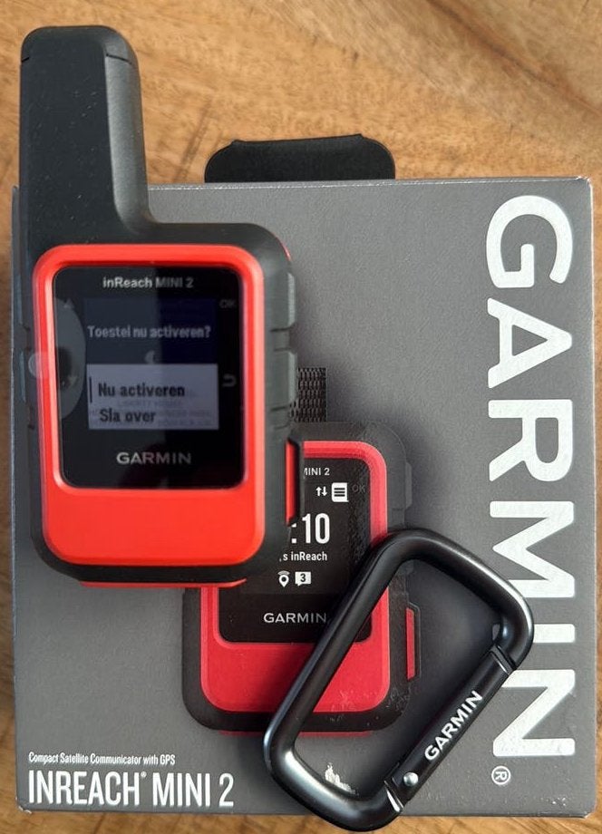 Garmin Inreach Mini 2 (te huur, Deventer), Ophalen, Navigatie of Gps