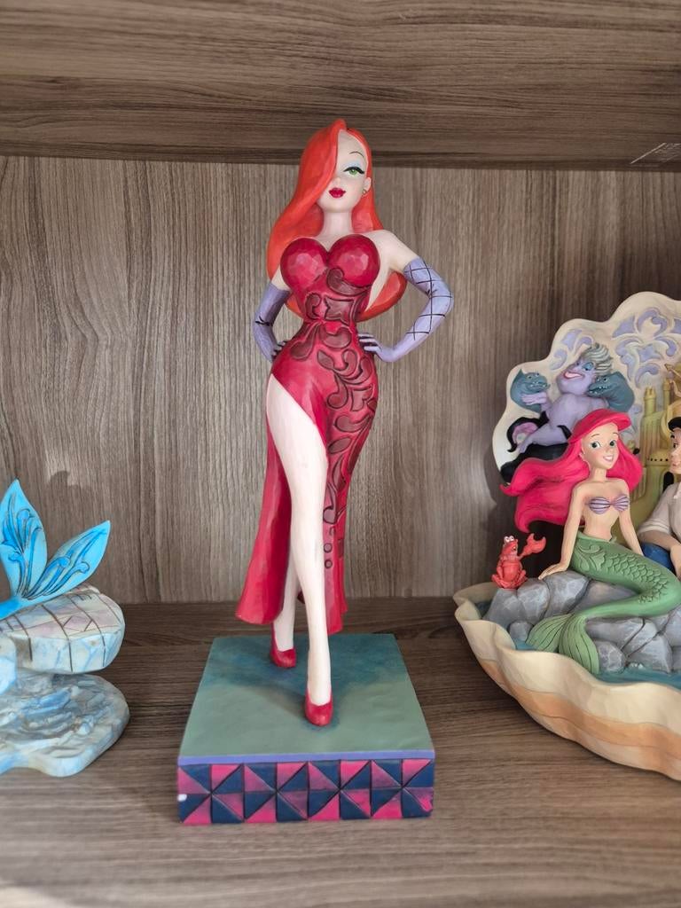Jim Shore Beeldje, Verzamelen, Disney, Ophalen, Assepoester of Belle, Zo goed als nieuw, Beeldje of Figuurtje