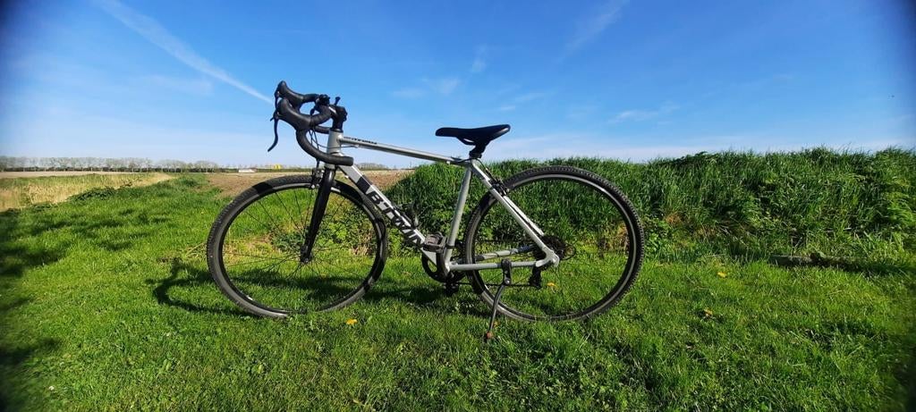 Grijze Triban 100 racefiets, Eén persoon, Overige typen