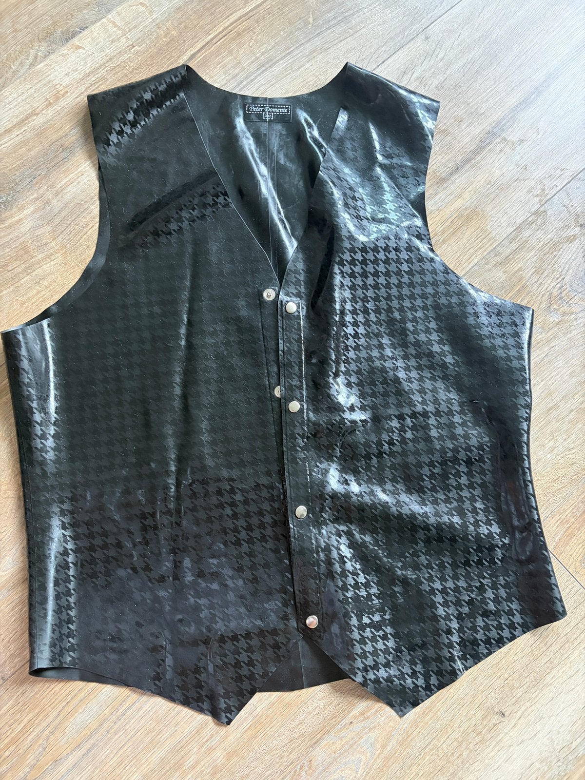Latex fetish feest kleding maat XL, Ophalen of Verzenden, Zo goed als nieuw, Maat 56/58 (XL)