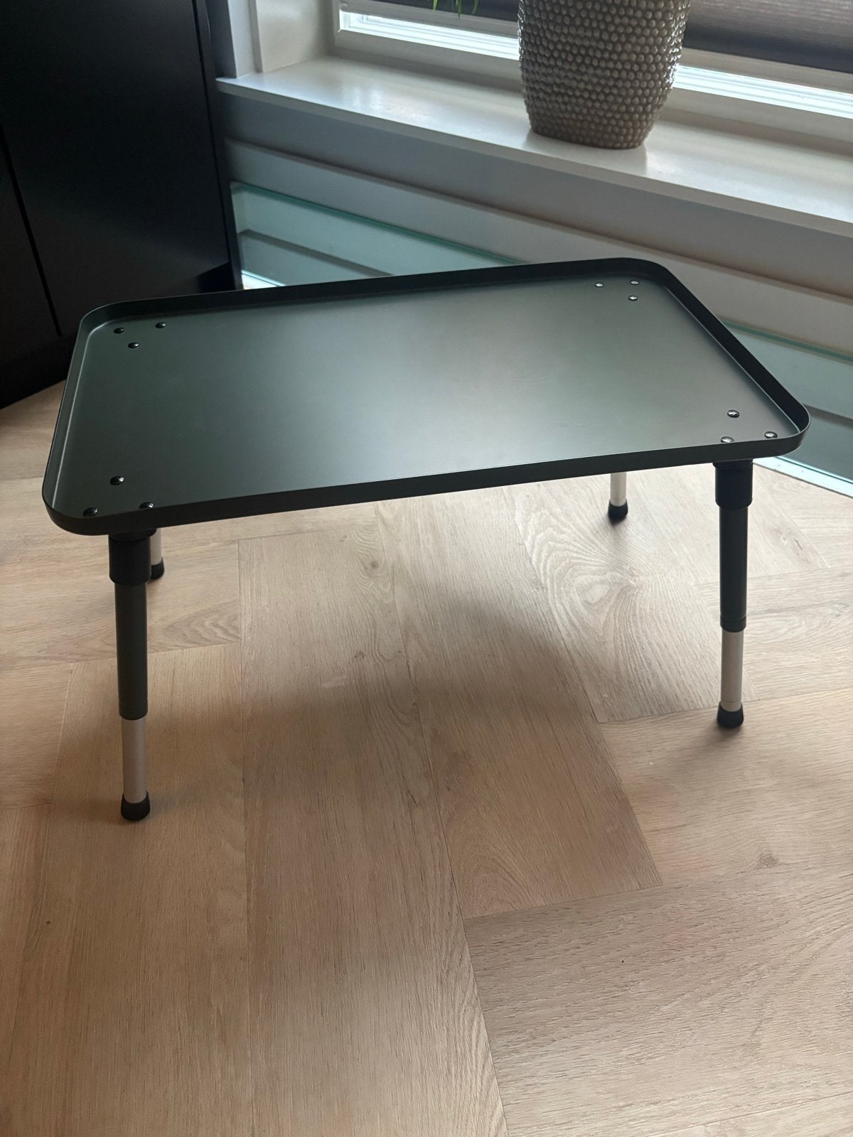 Compacte klaptafel - Ideaal voor onderweg, vissen of camping, Ophalen of Verzenden, Zo goed als nieuw, Campingtafel