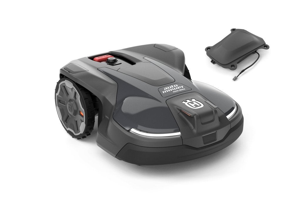 HUSQVARNA AUTOMOWER 450X NERA INCL. GPS PLUG IN T.W.V. € 449, Tuin en Terras, Robotmaaiers, Niet ingevuld, Niet ingevuld, Nieuw