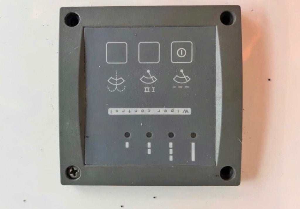 Exalto ruitenwisser bediening wiper control 12/24 volt boot, Ophalen