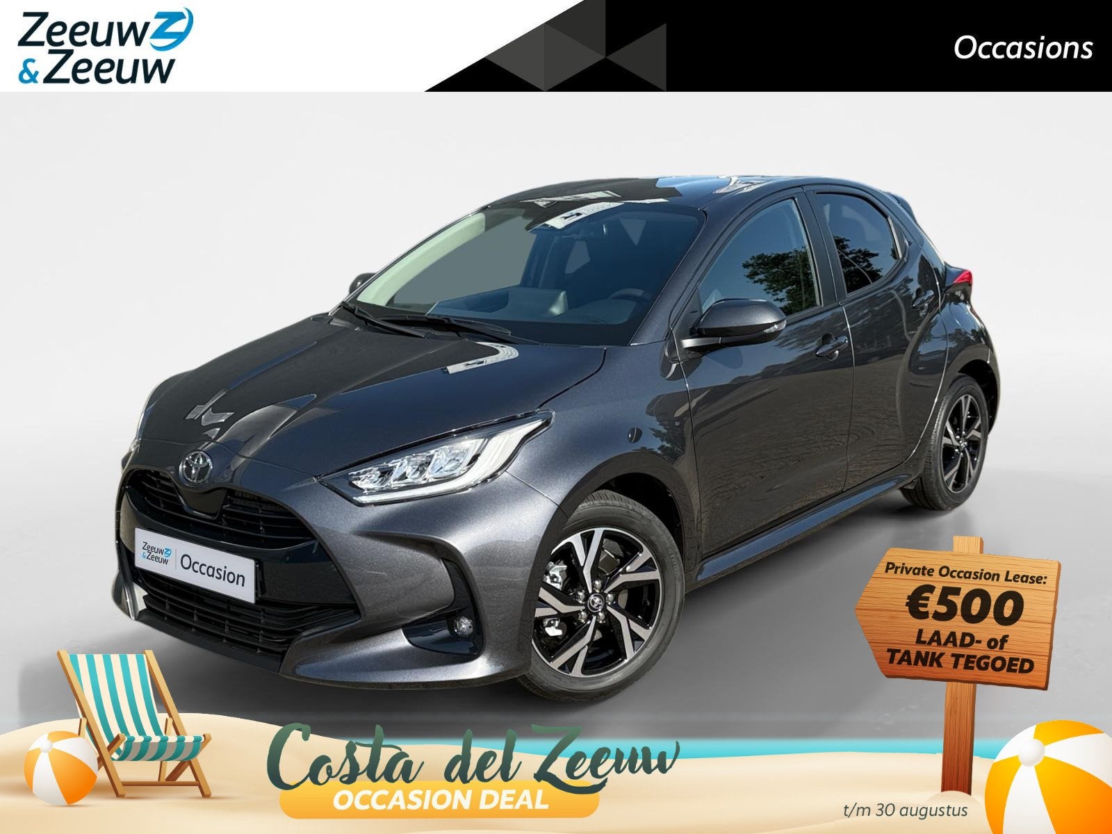 Toyota Yaris 1.5 Hybrid Dynamic | NIEUW! | Automaat | Achter, Auto's, Toyota, 12 maanden, Stof, Gebruikt, 116 pk