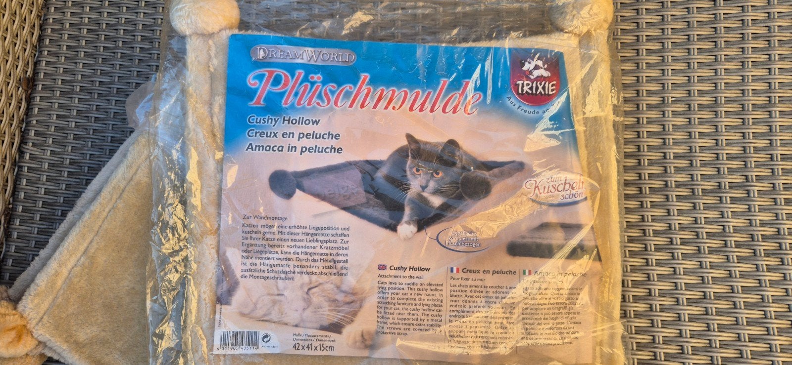 Trixie katten wand manden, Dieren en Toebehoren, Ophalen of Verzenden, Zo goed als nieuw, Polyester