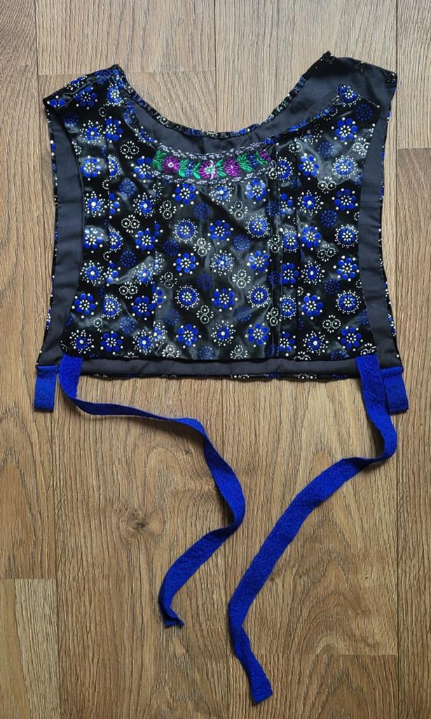 Oude Staphorster kraplap met stipwerk, Antiek en Kunst, Antiek | Kleding en Accessoires, Ophalen of Verzenden, Dames