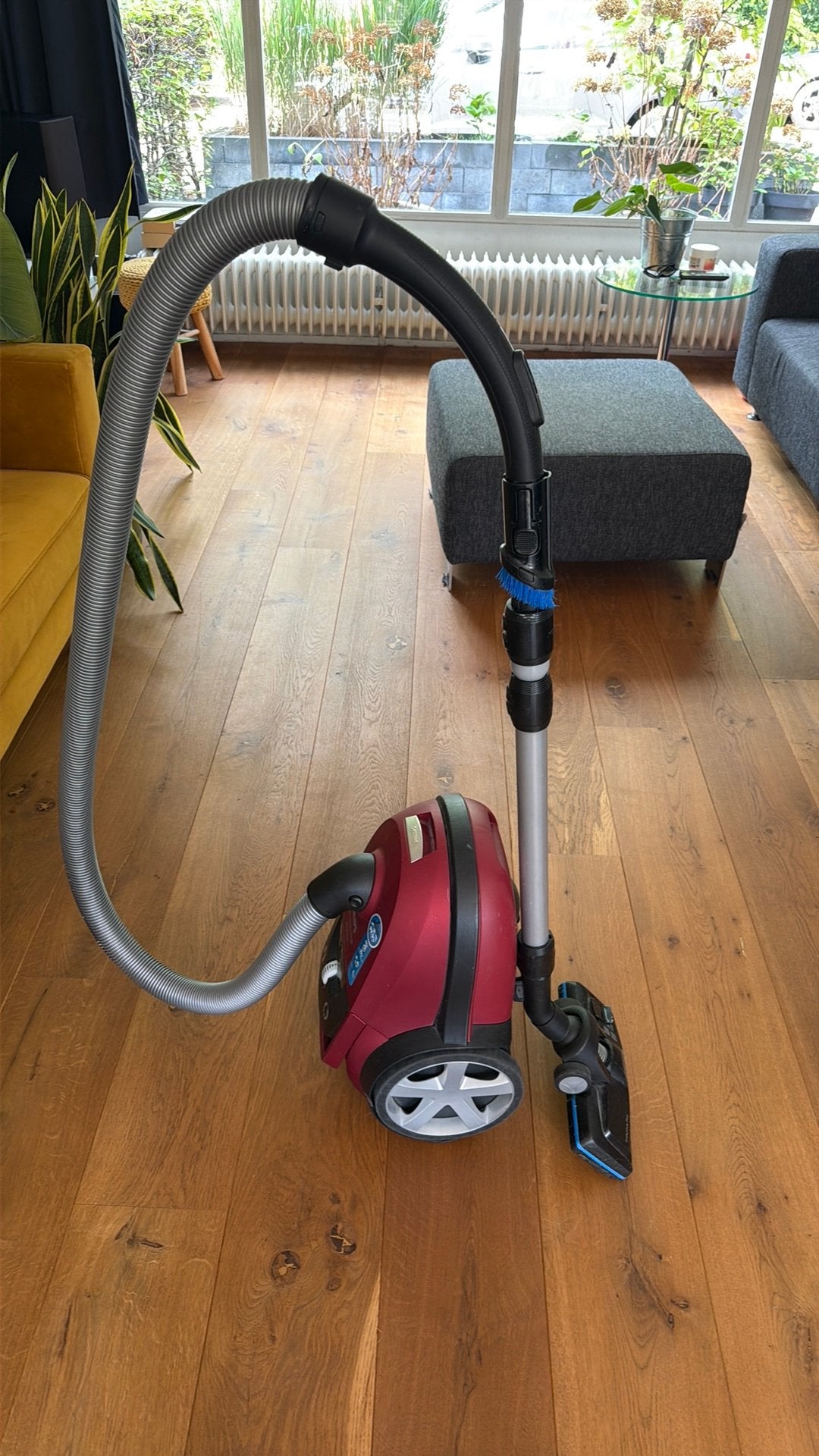 Philips Performer Silent Cat & Dog stofzuiger, Ophalen, Gebruikt, Stofzak, Inclusief accessoires