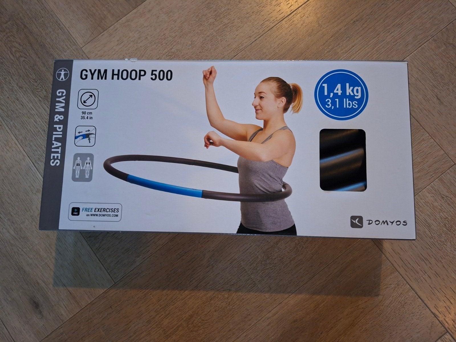 Gym hoop hoelahoep, Ophalen