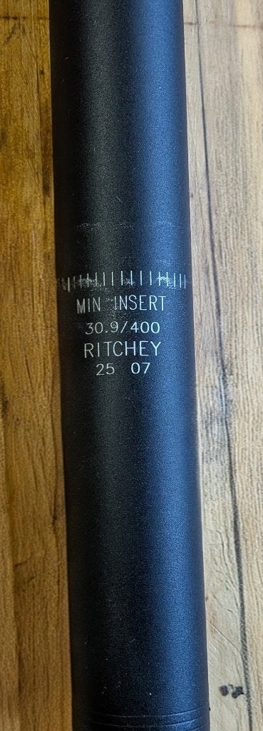 Zadelpen Ritchey, Fietsen en Brommers, Nieuw, Aluminium, Overige typen, Mountainbike