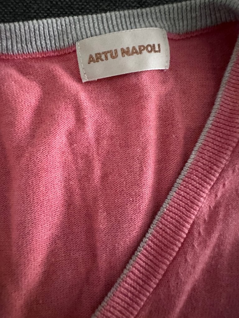 Roze Artu Napoli Trui - Maat M - Conditie 10/10, Ophalen, Zo goed als nieuw, Maat 48/50 (M), Roze