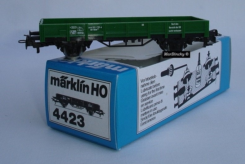 Märklin 4423 KIBRI Lage Bakwagen Groen !, Wisselstroom, Ophalen of Verzenden, Märklin, Nieuw