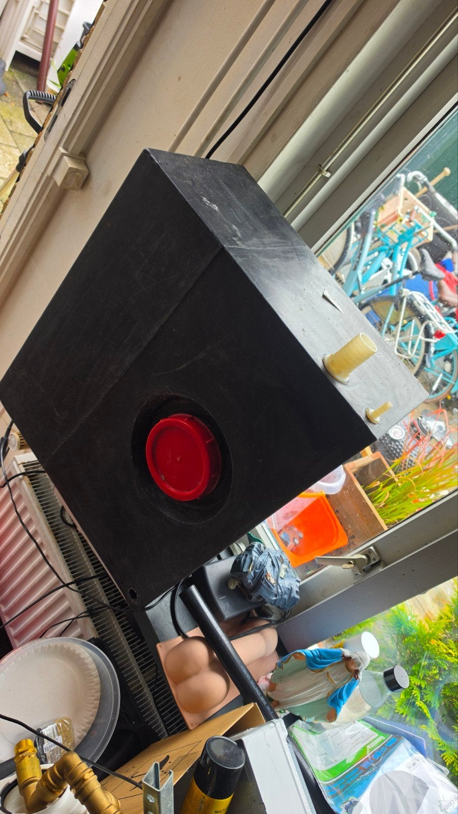 Kunststof drinkwatertank 200 liter voor boot, Ophalen, Gebruikt