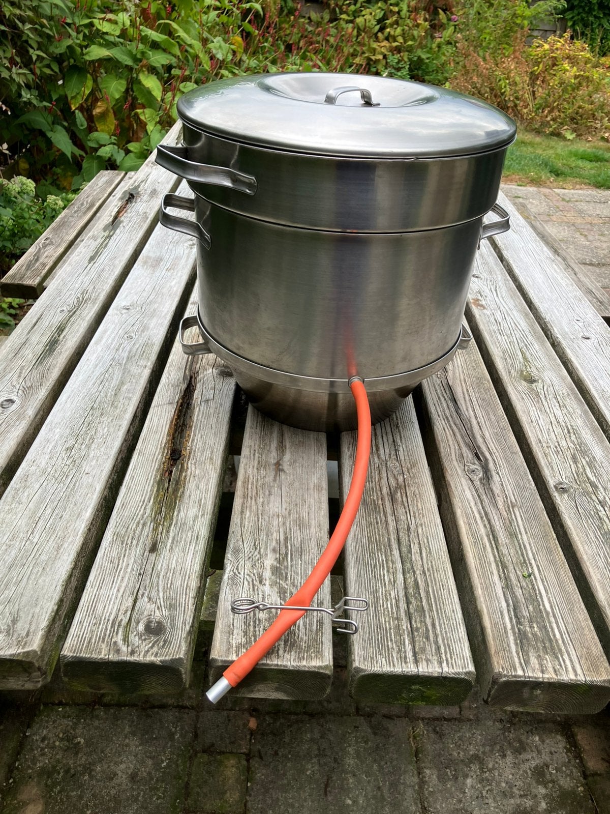 Stoomextractor/sappan RVS, Ophalen, Gebruikt, Rvs, Overige typen