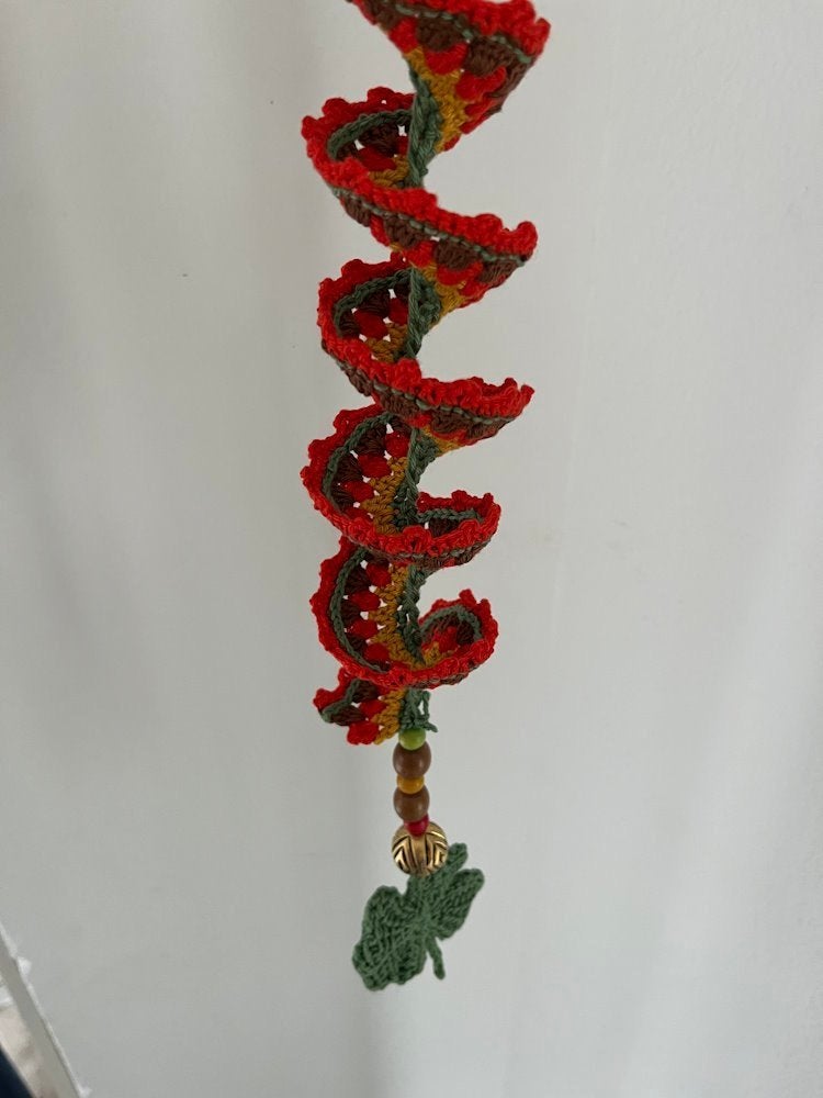 Windspinner herfst klavertje 4 groen goud rood bruin, P Gillisstr, Nieuw, Kinderworkshops Petra, Ophalen of Verzenden