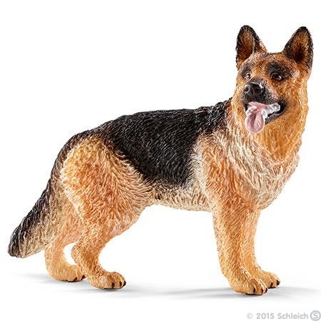Schleich 16831 Duitse herder, dierfiguur, Verzenden, Zo goed als nieuw, Hond of Kat, Beeldje of Figuurtje