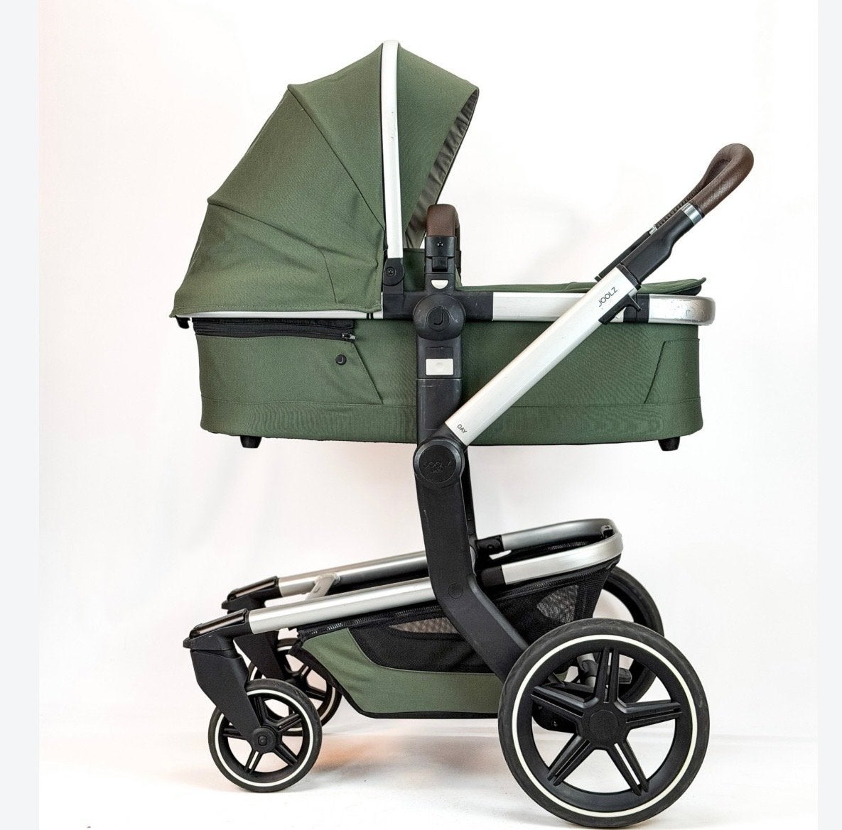 Joolz Day 1 - Marvelous Green kinderwagen, Gebruikt, Combiwagen, Met reiswieg, Ophalen