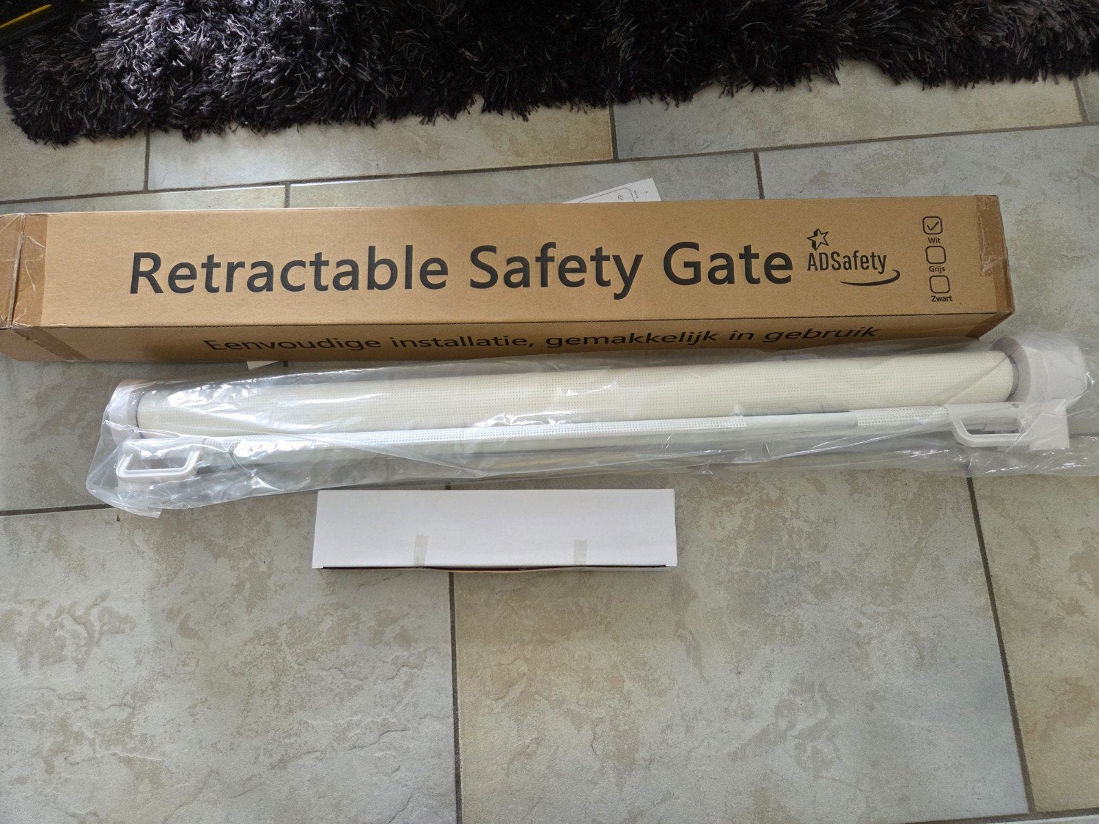€ 25,- >> AdSafety oprolbaar traphekje, Ophalen, Metaal of IJzer, 115 cm of meer, Klemhekje
