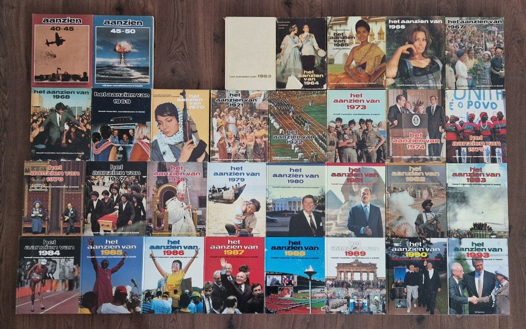 Het aanzien van 1963 tm 1990 voor € 50,=, Boeken, Ophalen, Gelezen, Maatschappij en Samenleving, Wereld