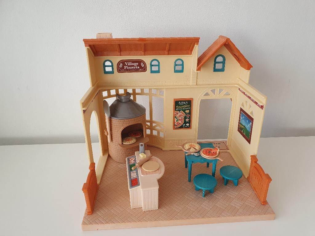 Sylvanian families pizzeria, Ophalen, Gebruikt