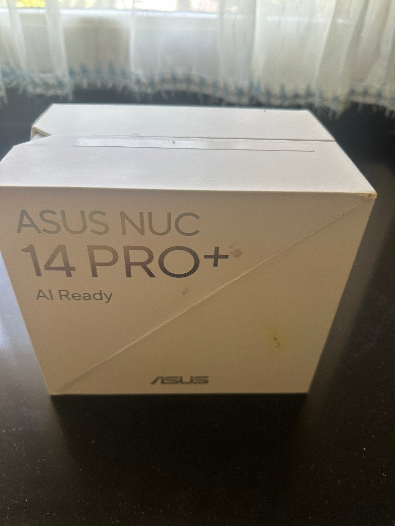 ASUS NUC 14 Pro+ Core Ultra 9 185H, Computers en Software, Ophalen of Verzenden, Zo goed als nieuw