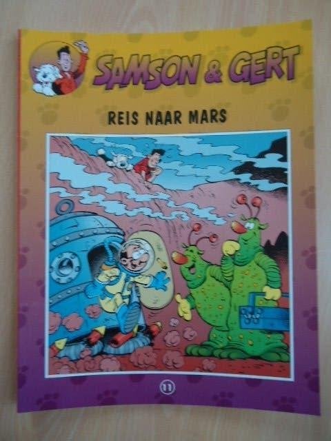 Samson & Gert 11, Reis naar Mars, Eén stripboek, Ophalen of Verzenden, Zo goed als nieuw