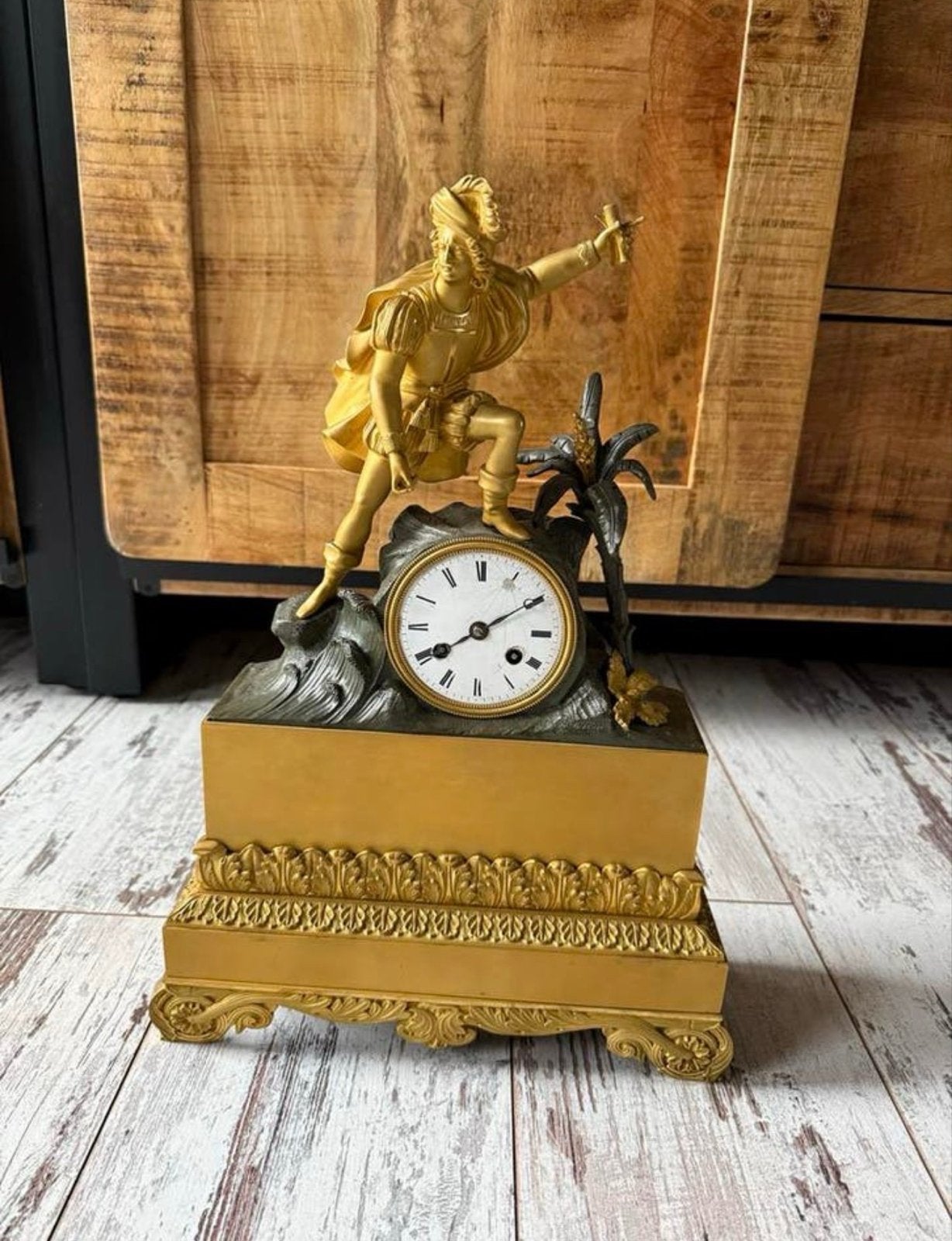 Prachtige Louis Philippe pendule - ca. 1840, Antiek en Kunst, Ophalen of Verzenden