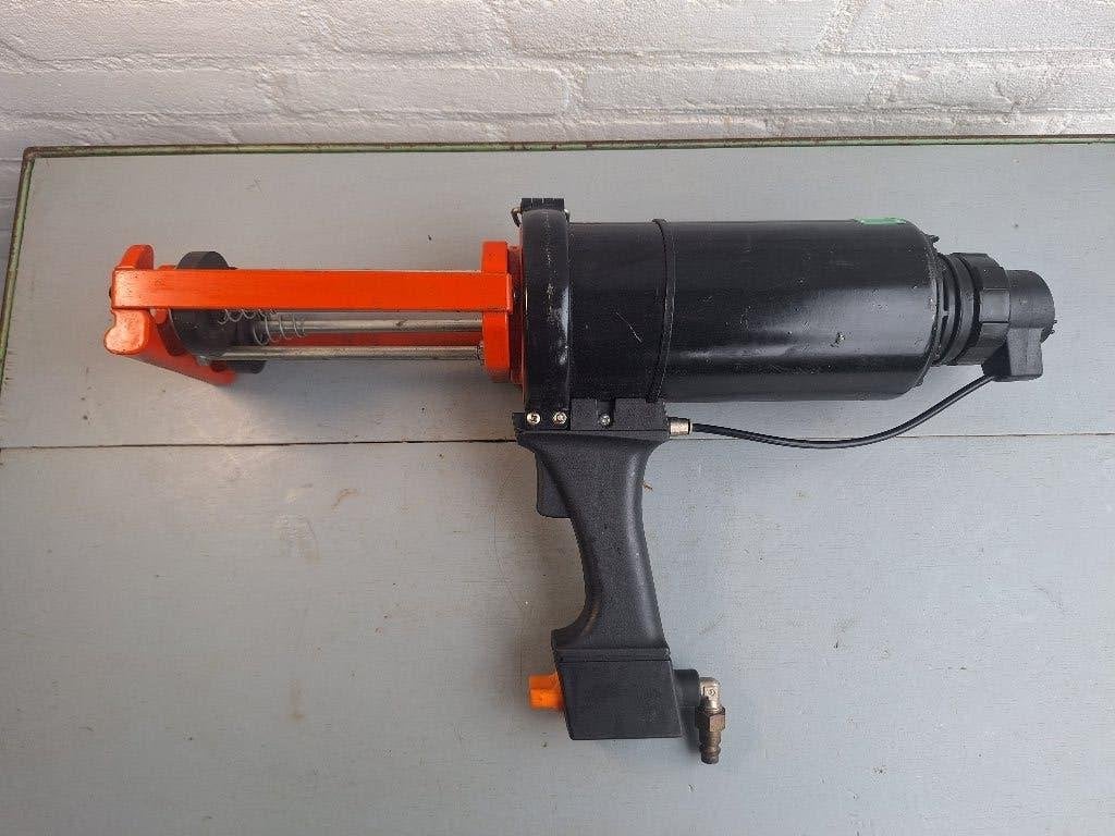 Cox CBA200C 2K pneumatische kitspuit, Doe-het-zelf en Verbouw, Gereedschap | Handgereedschap, Ophalen of Verzenden, Gebruikt