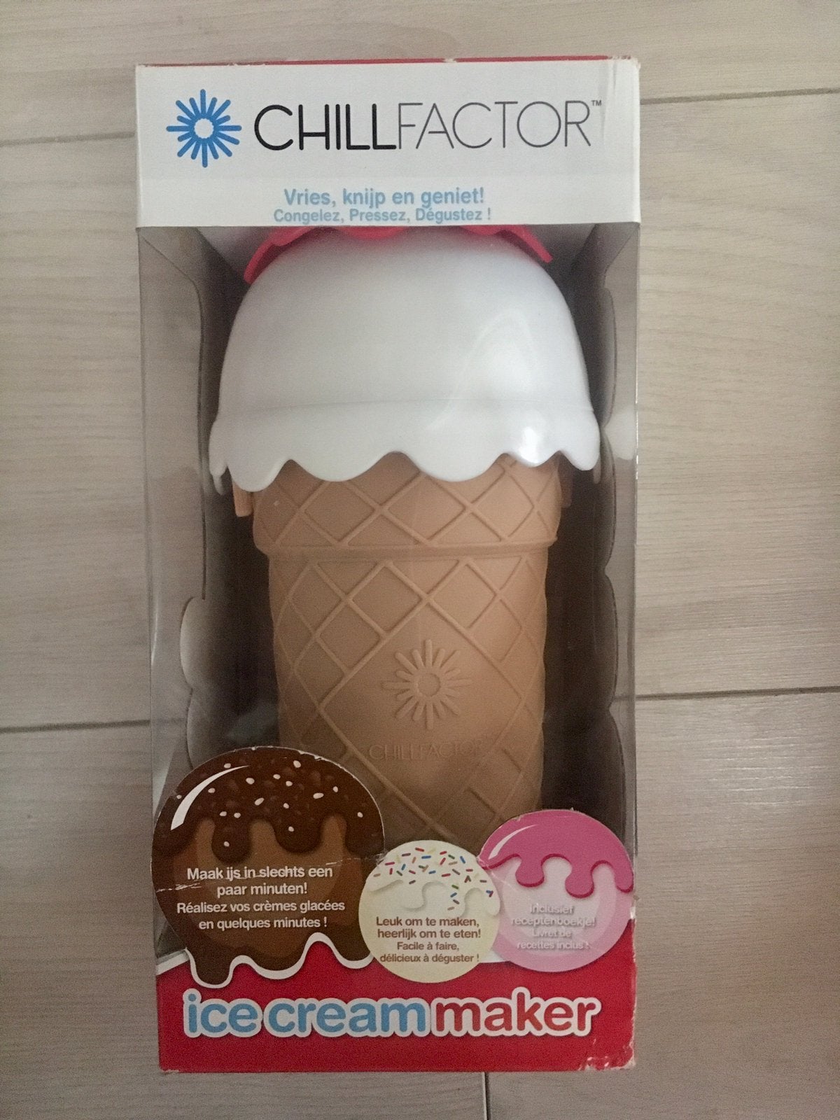 Nieuw Ice Cream Maker/ ijsjes maker, Ophalen of Verzenden, Nieuw, Zelfvriezend