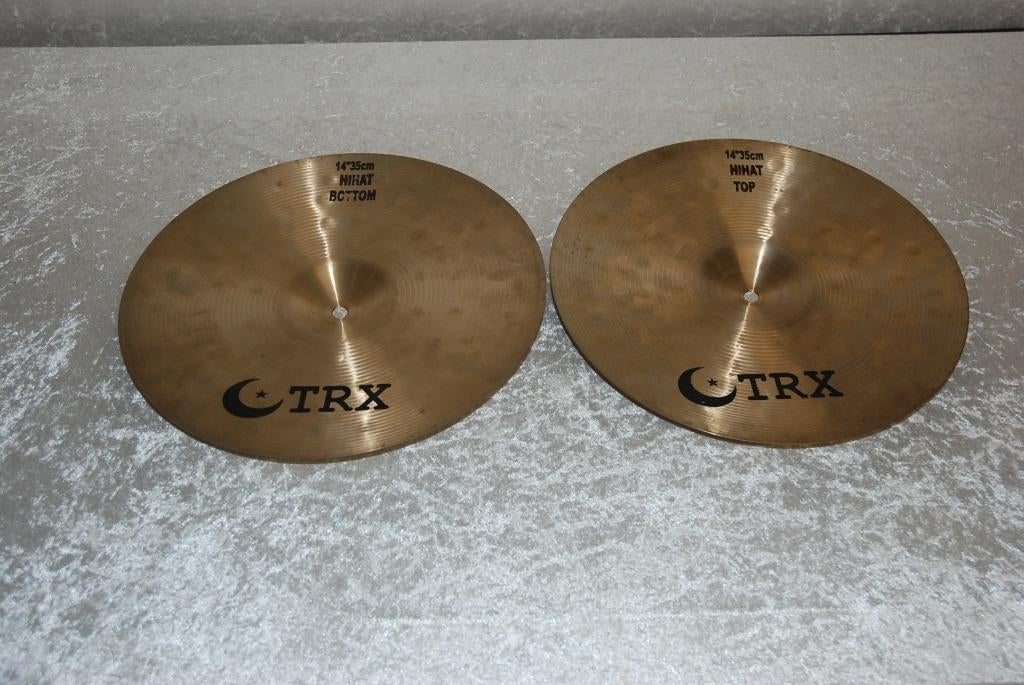 TRX X-serie hihat bekkens 985/1186gr 14 inch  <25252466>, Muziek en Instrumenten, ., Drums of Percussie, Ophalen of Verzenden