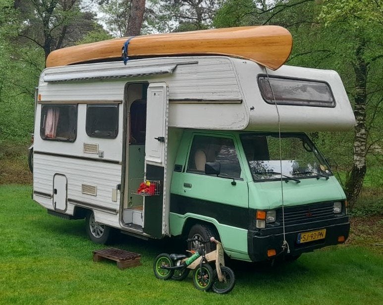 Mitsubishi Camper L300 - Bouwjaar 1987, Overige modellen, 4 cilinders, Origineel Nederlands, Overige kleuren