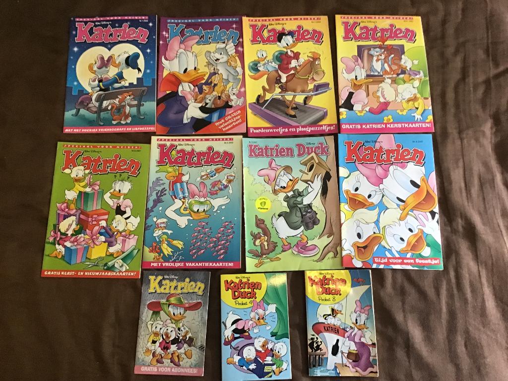 11 uitgaves Katrien, Boeken, Strips | Comics, Meerdere comics, Ophalen of Verzenden, Gelezen, Europa