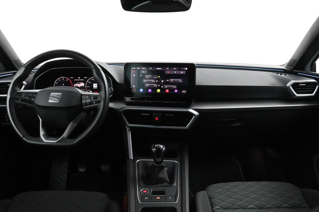 SEAT Leon 1.0 TSI FR Launch Edition | Carplay/Android Auto |, Gebruikt, Met garantie (alle), Leon, Wit