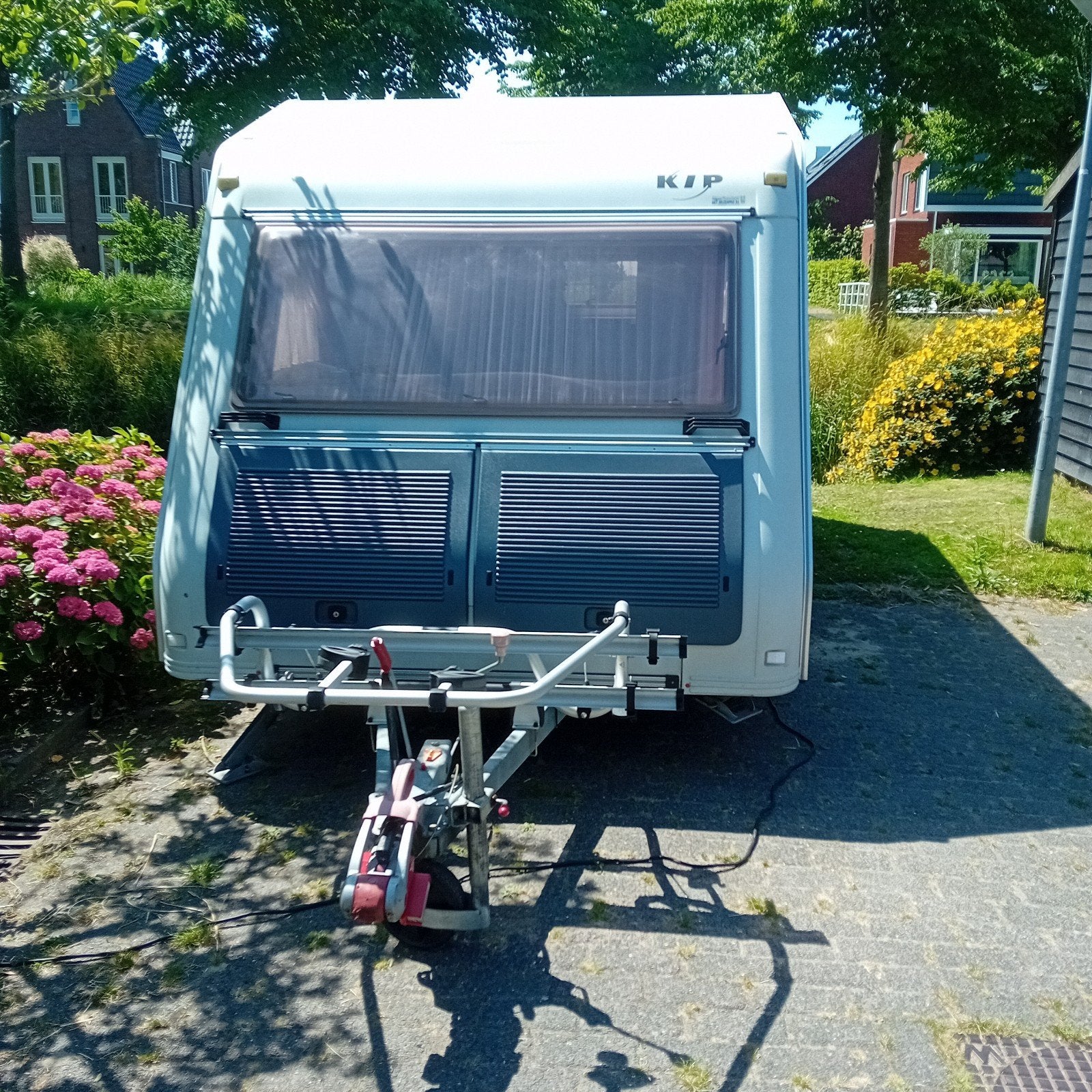Kip Sun-Line 41 ELK - Complete en goed onderhouden caravan, Vast bed, Rondzit, Kip, Tot en met 2