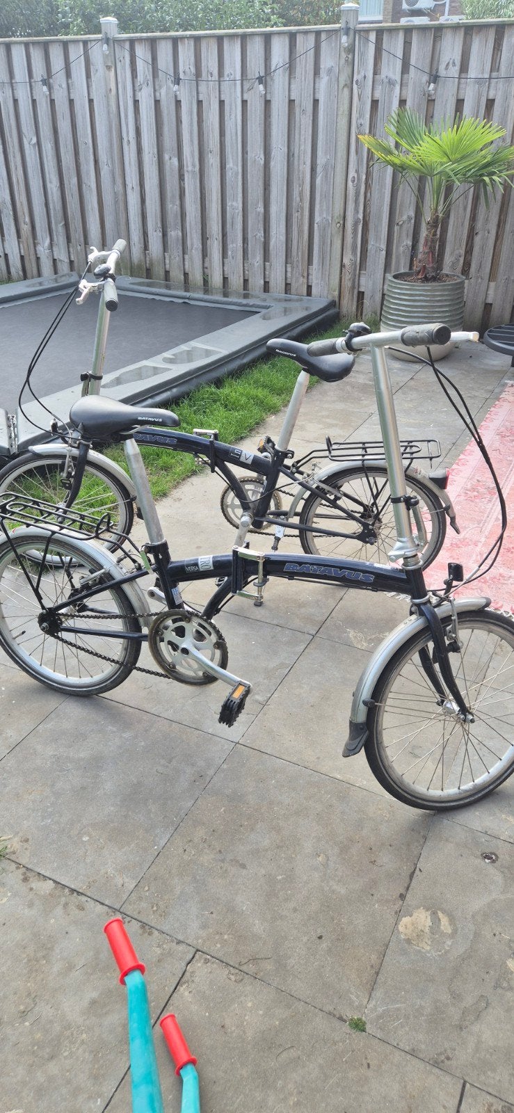2x Batavus opvouwbare fietsen, 20 inch, gebruikt, Fietsen en Brommers, Fietsen | Vouwfietsen, Ophalen, 20 inch of meer, Gebruikt