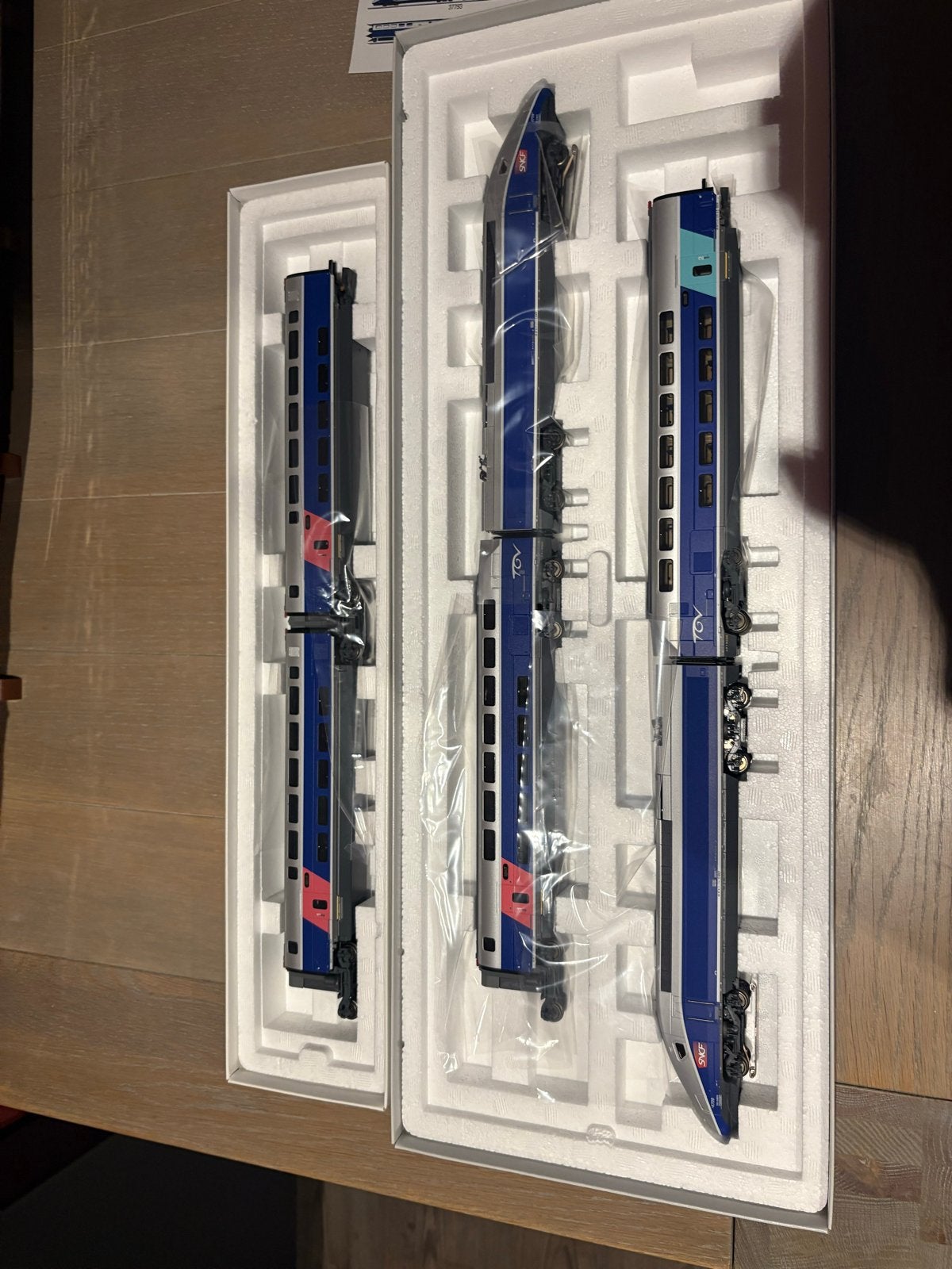 Märklin TGV Euroduplex Treinset -  nieuw, Wisselstroom, Treinset, Ophalen of Verzenden, Zo goed als nieuw