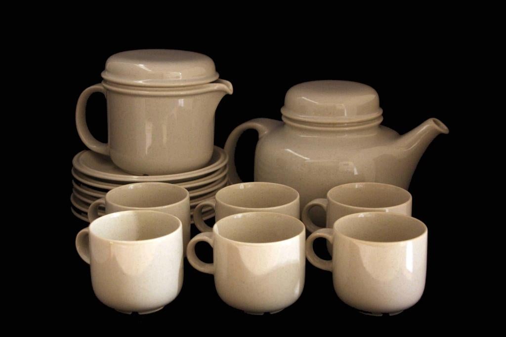 Thomas Germany – Servies – Family Shape – Beige – 1980’s, Ophalen of Verzenden, Zo goed als nieuw, Porselein, Overige typen