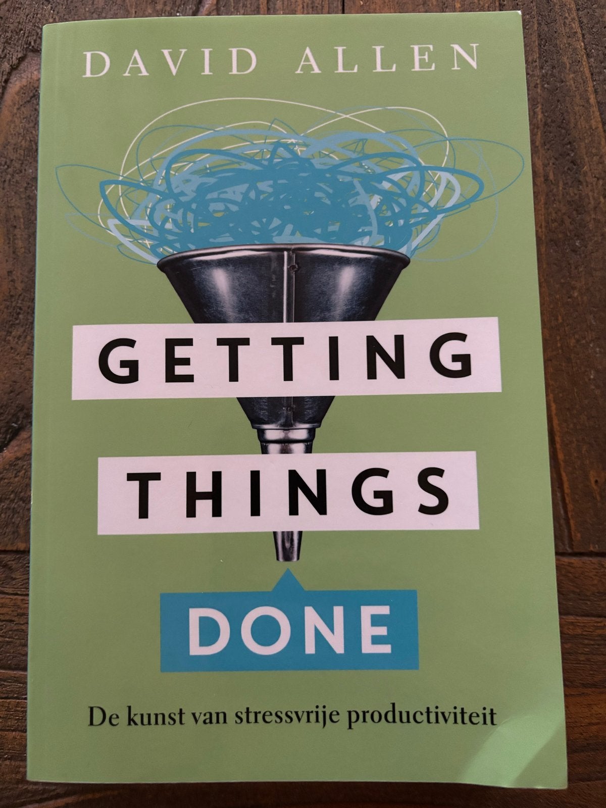 Getting Things Done - De kunst van stressvrije productivitei, Ophalen of Verzenden, Zo goed als nieuw